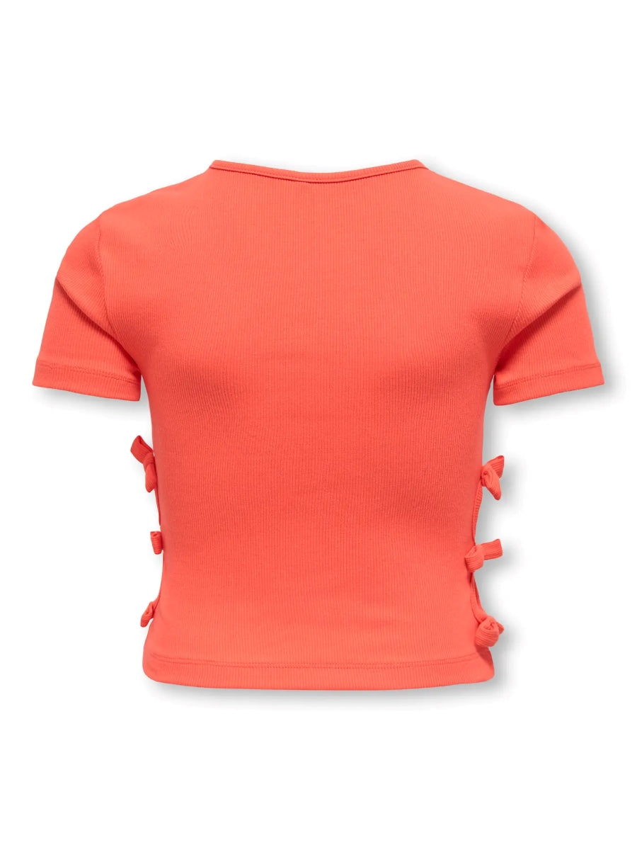 Only Mädchen T-Shirt Rippshirt KOGNESSA 15349539