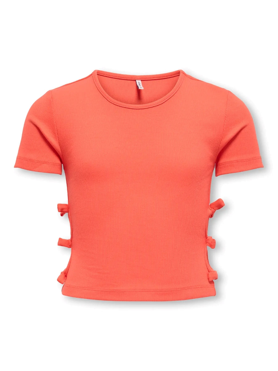 Only Mädchen T-Shirt Rippshirt KOGNESSA 15349539