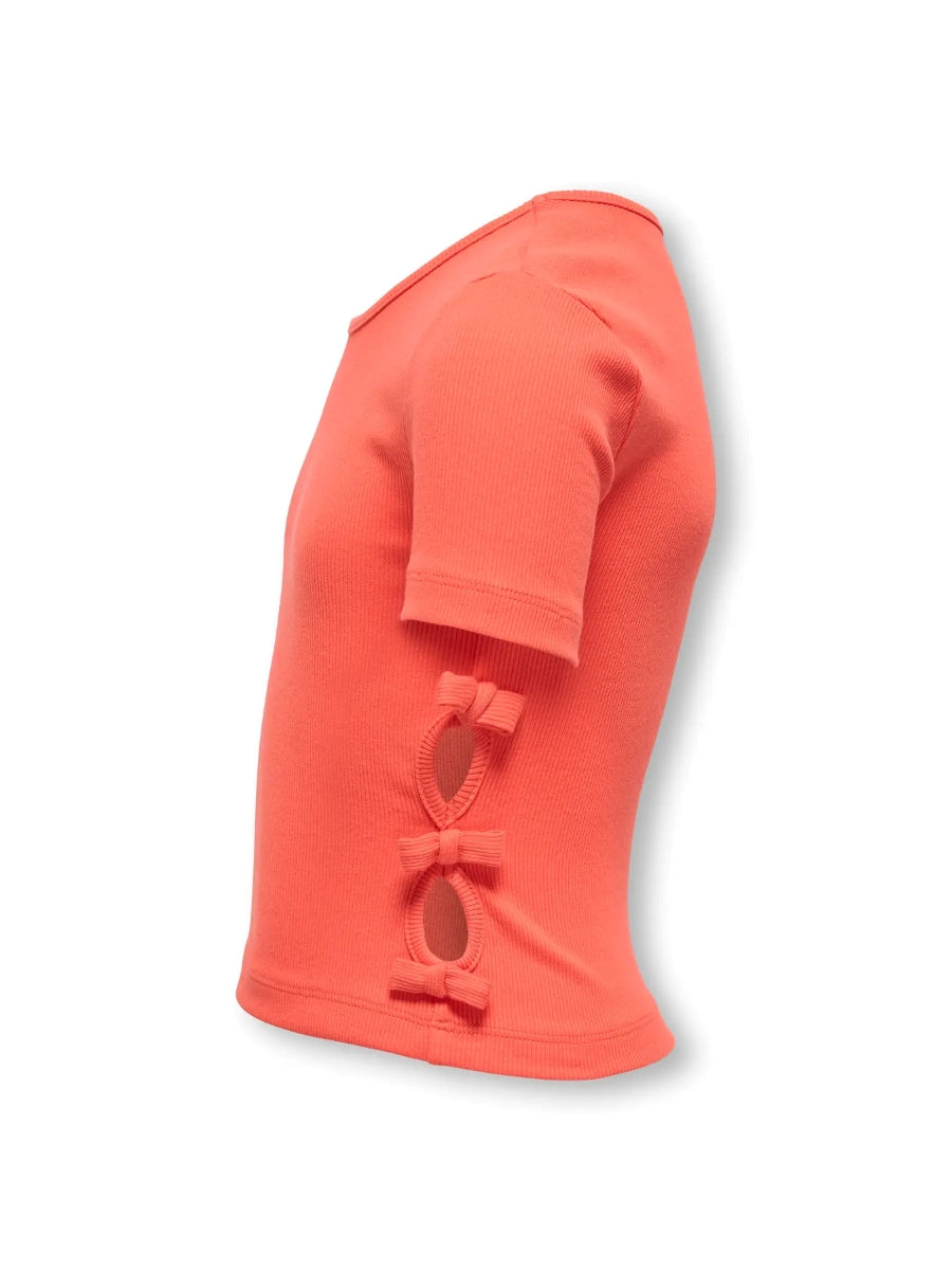 Only Mädchen T-Shirt Rippshirt KOGNESSA 15349539