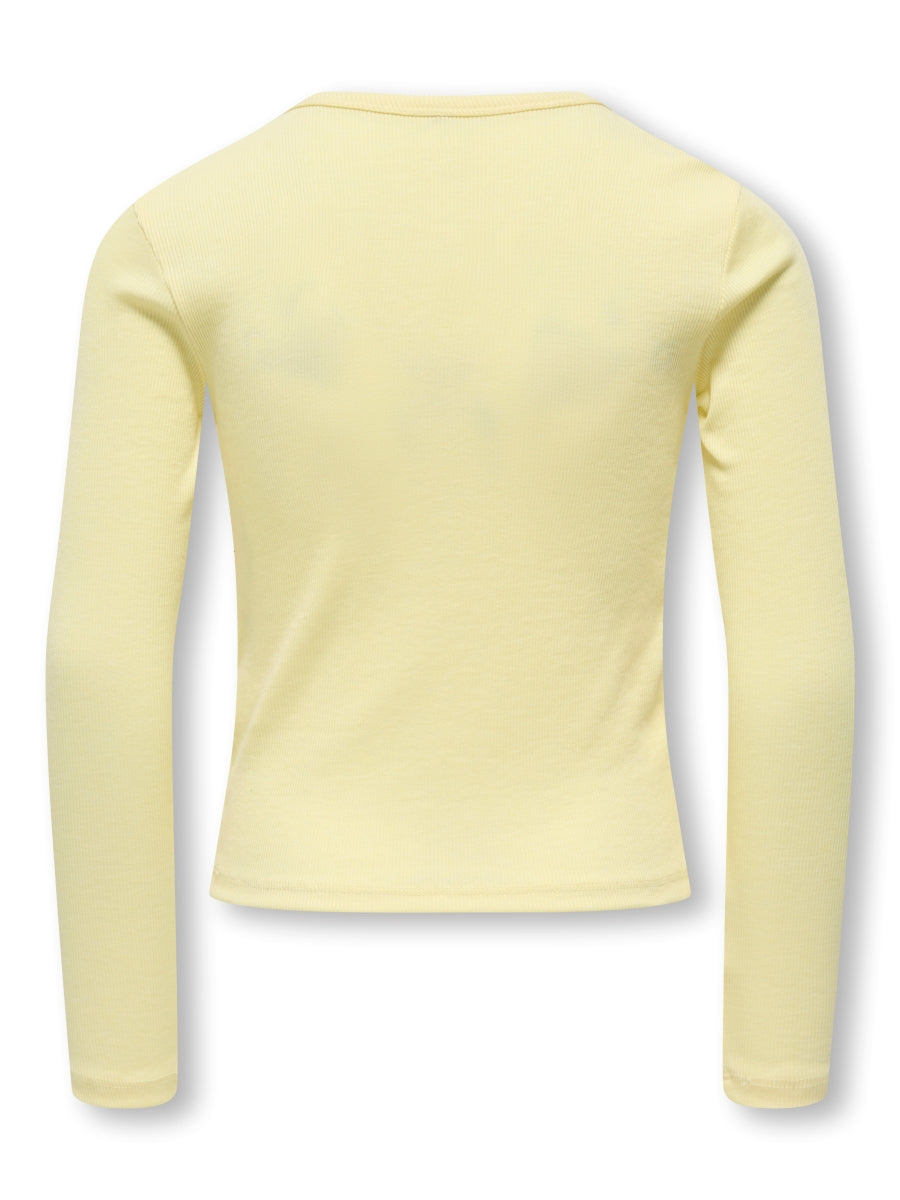 Only Mädchen Langarmshirt Rippshirt KOGELVA 15380016