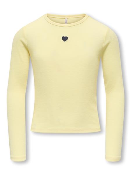 Only Mädchen Langarmshirt Rippshirt KOGELVA 15380016