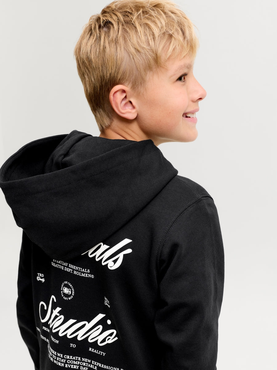 Jack & Jones Jungen Hoodie 12284069 JORNORREBRO TYPO BACK
