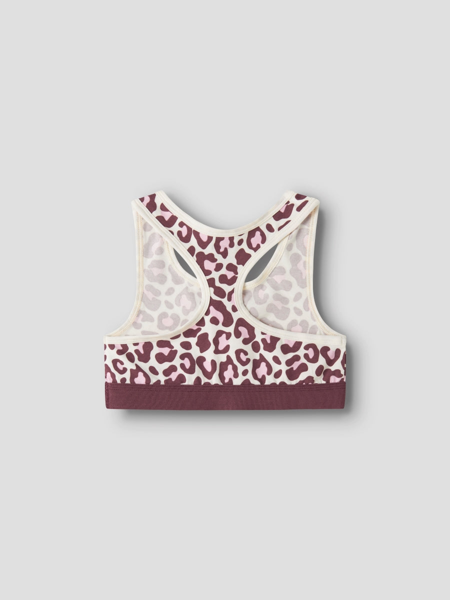 Name it Mädchen Bustier NKFSHORT TOP 2P LEO 13259524