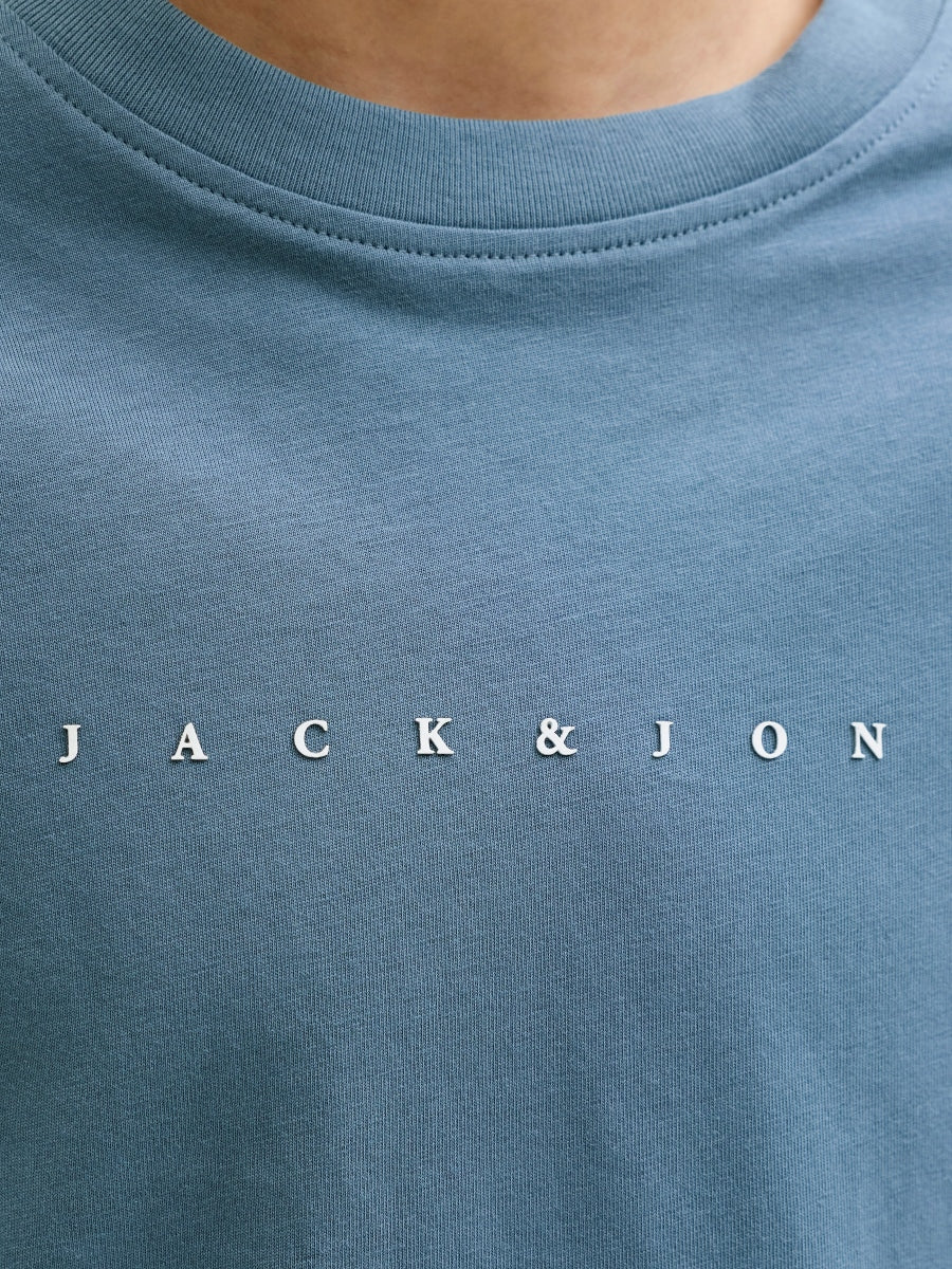 Jack & Jones Jungen T-Shirt Kurzarm Logo JJESTAR