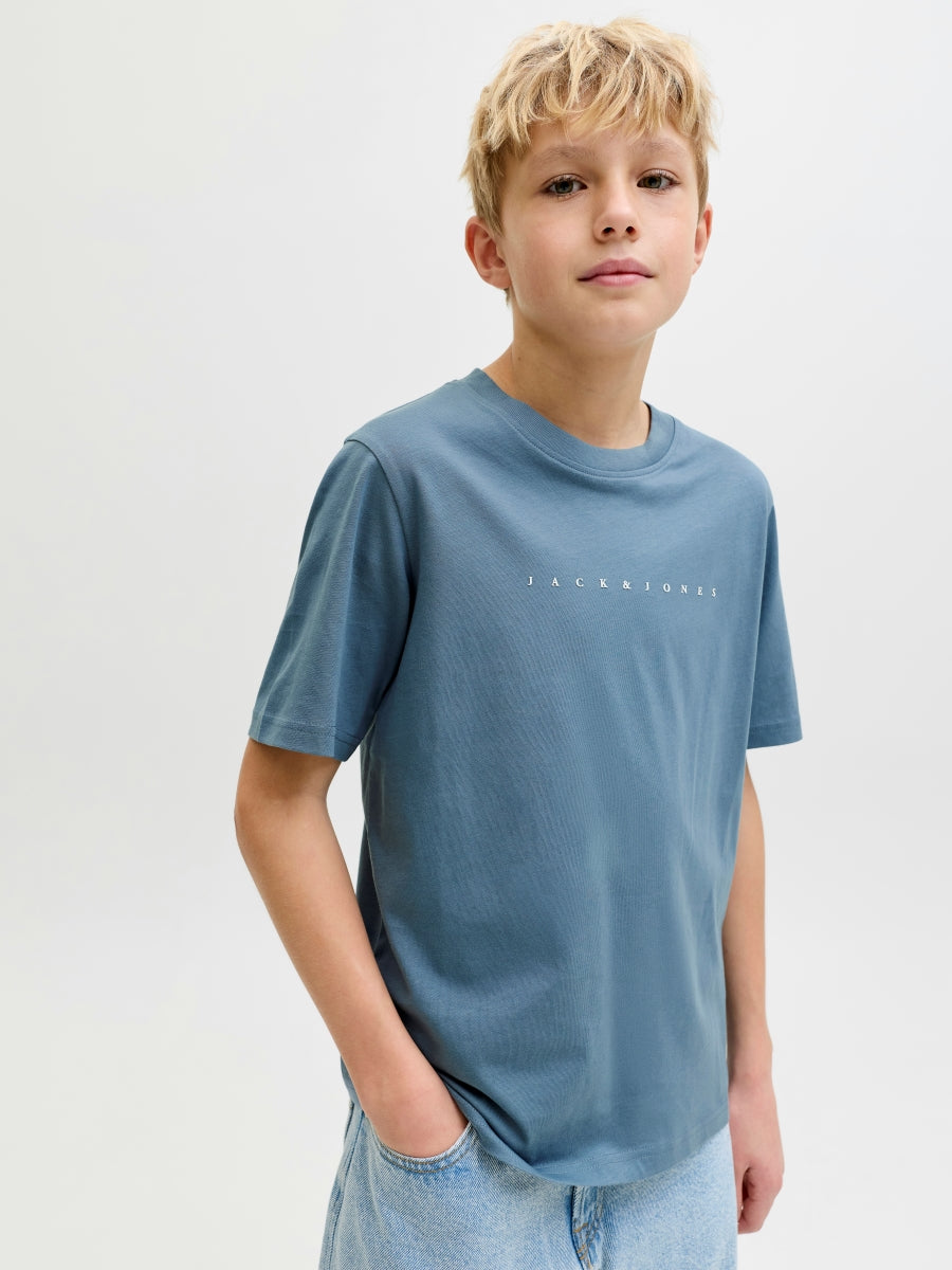 Jack & Jones Jungen T-Shirt Kurzarm Logo JJESTAR