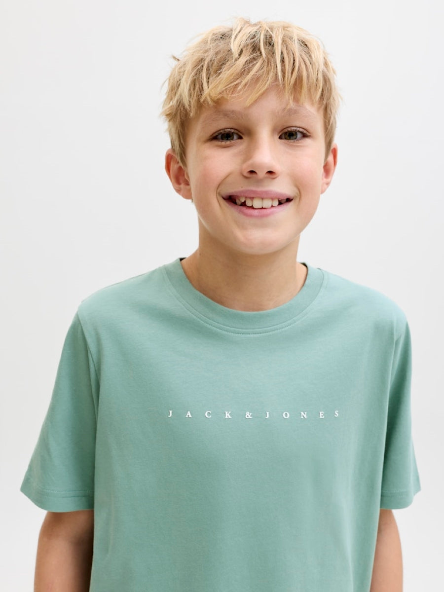 Jack & Jones Jungen T-Shirt Kurzarm Logo JJESTAR