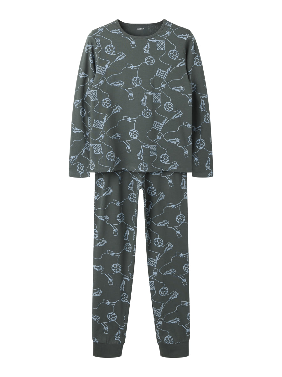 Name it Jungen Schlafanzug NKMNIGHTSET Fußball 13257782