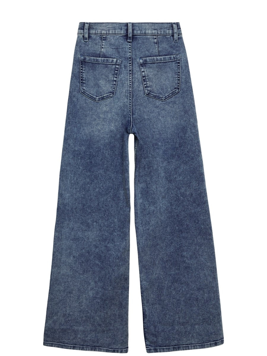 s.Oliver Mädchen Jeans Wide Leg 2162784 regular