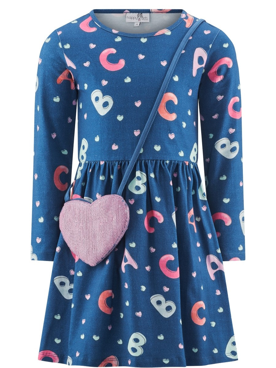 Happy Girls Mädchen Jerseykleid Schulanfang 962102