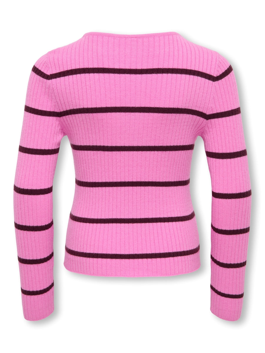 Only Mädchen Strickpulli Streifen KOGIBI 15356902