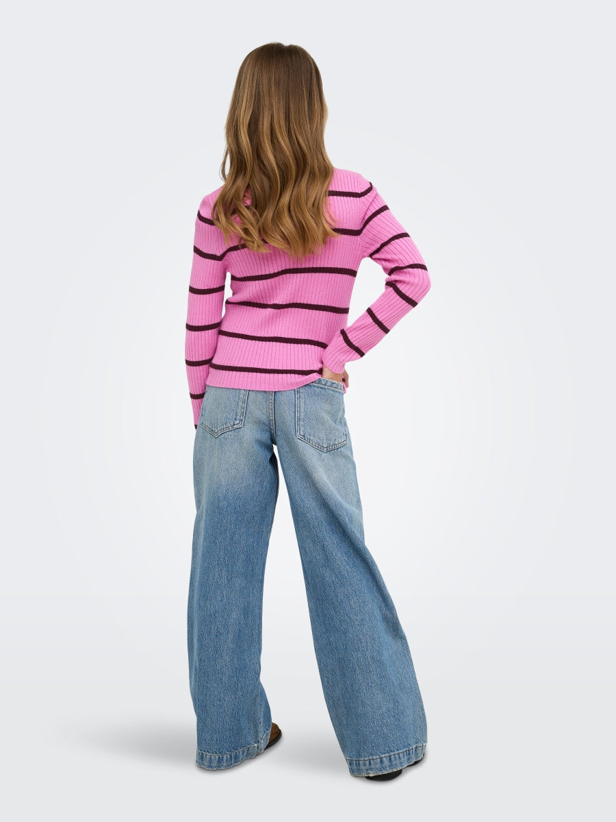 Only Mädchen Strickpulli Streifen KOGIBI 15356902