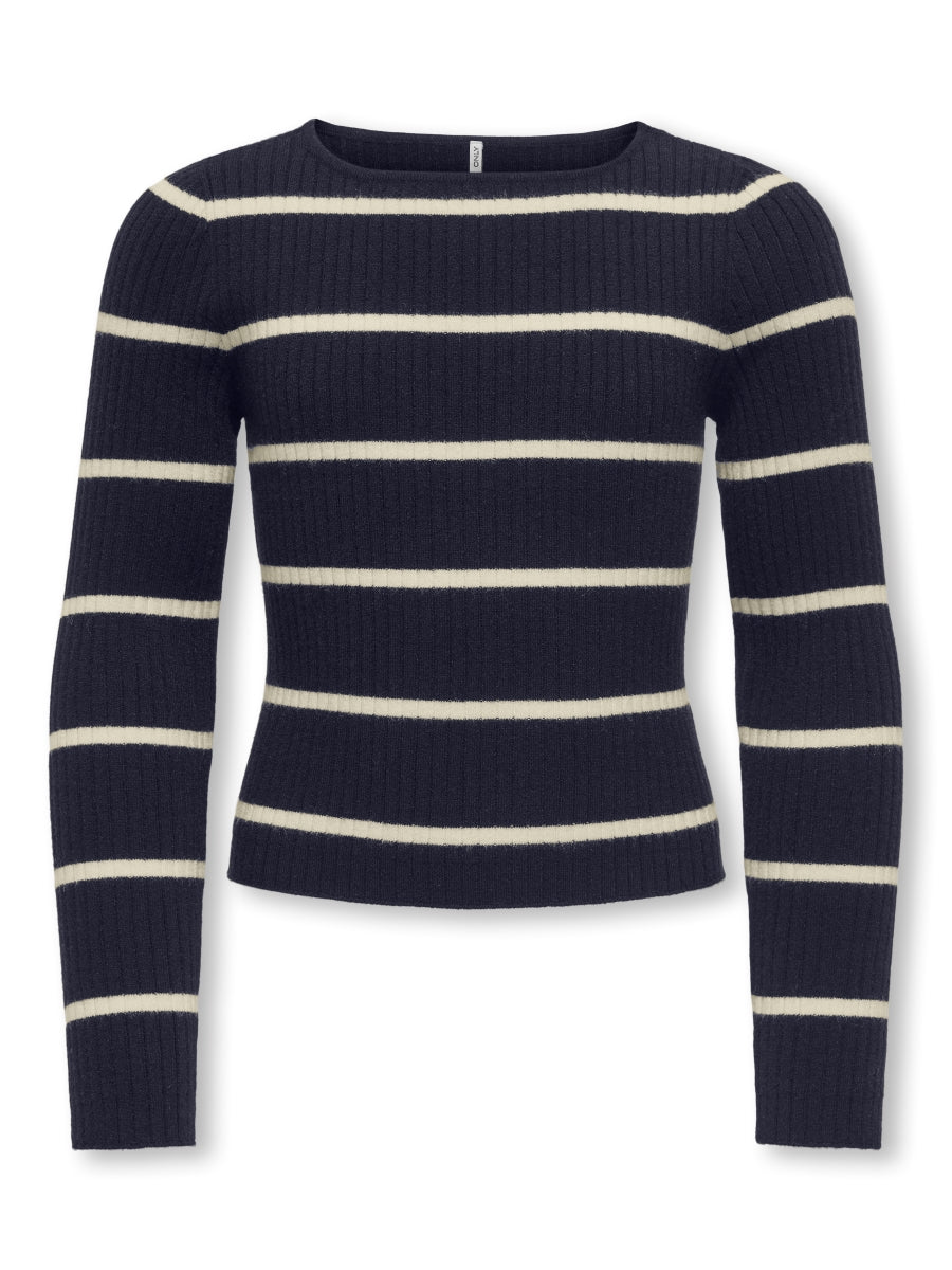 Only Mädchen Strickpulli Streifen KOGIBI 15356902
