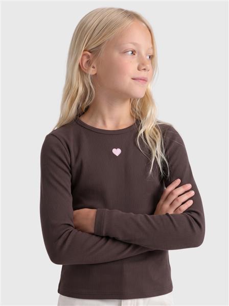 Only Mädchen Langarmshirt Rippshirt KOGELVA 15380016