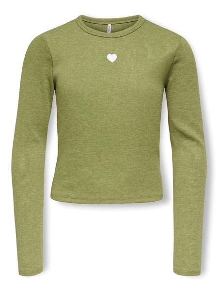 Only Mädchen Langarmshirt Rippshirt KOGELVA 15380016