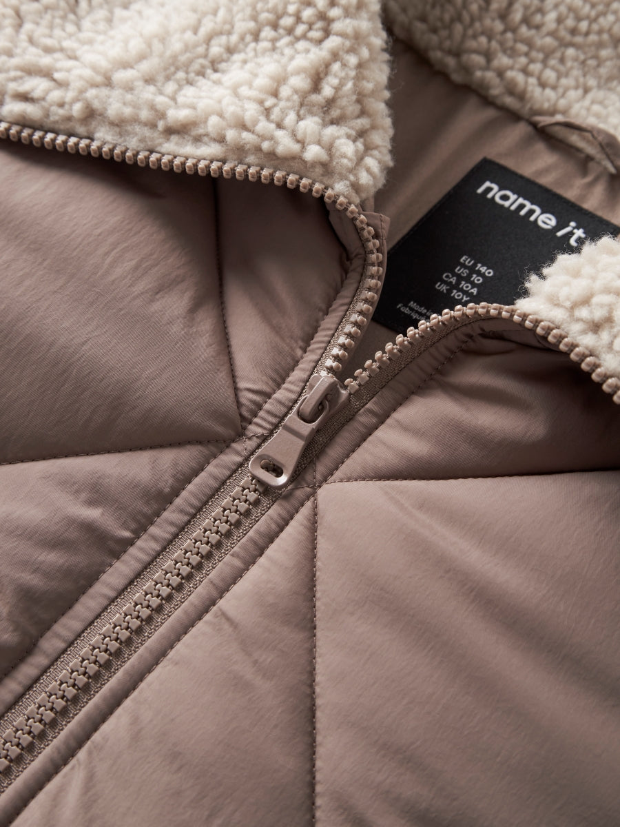 Name it Mädchen Steppjacke Übergang Winter NKFMELBOURNE PUFFER 13244631