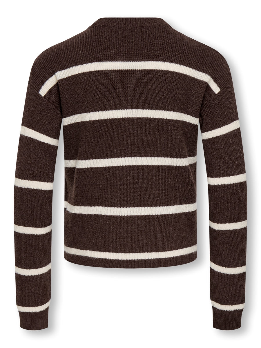 Only Mädchen Strickpulli Streifen Geschenkidee 15326339 KOGFRANCA