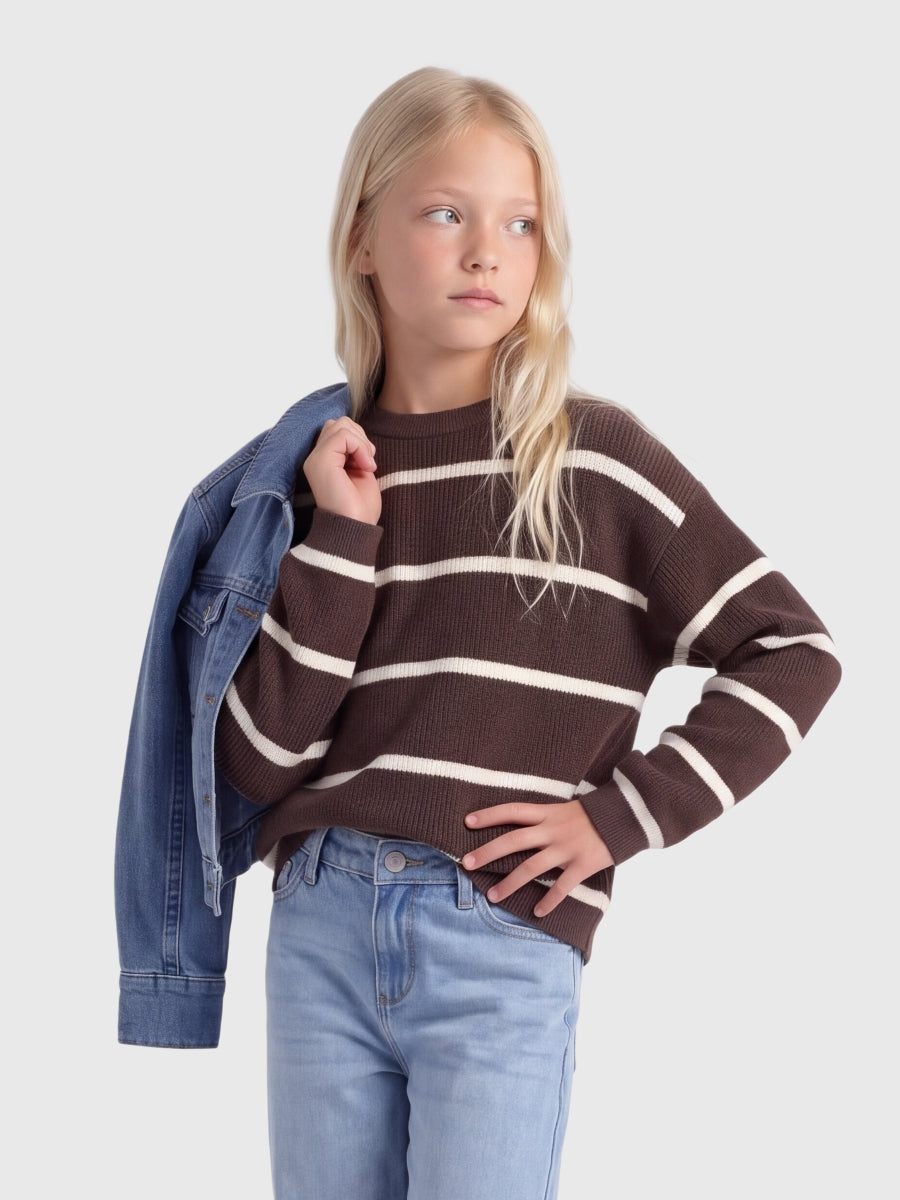 Only Mädchen Strickpulli Streifen Geschenkidee 15326339 KOGFRANCA