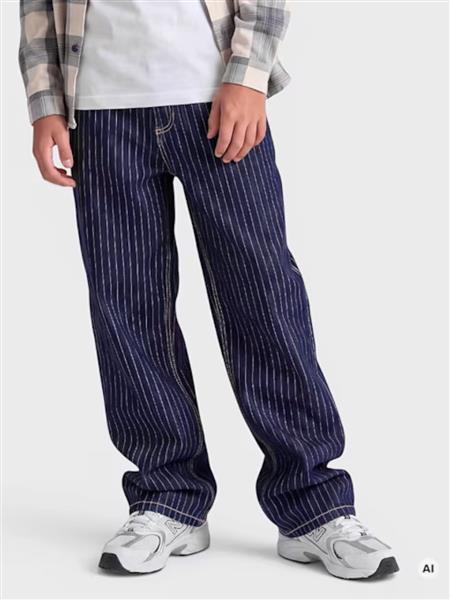 Karl Kani Jungen Baggy Jeans Pinestripe 16667