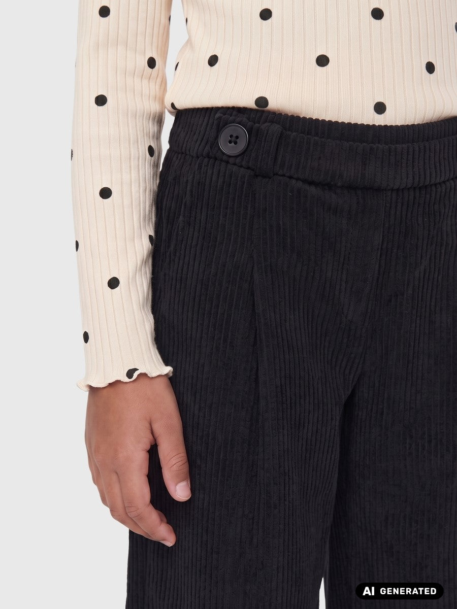 KIDS ONLY Mädchen Cordhose KOGGEGGO 15379409 146 Black/ 100% Polyester