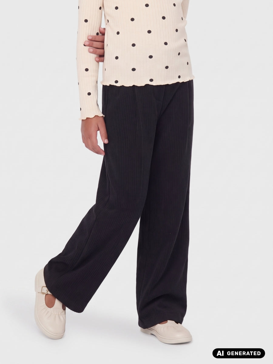 KIDS ONLY Mädchen Cordhose KOGGEGGO 15379409 146 Black/ 100% Polyester