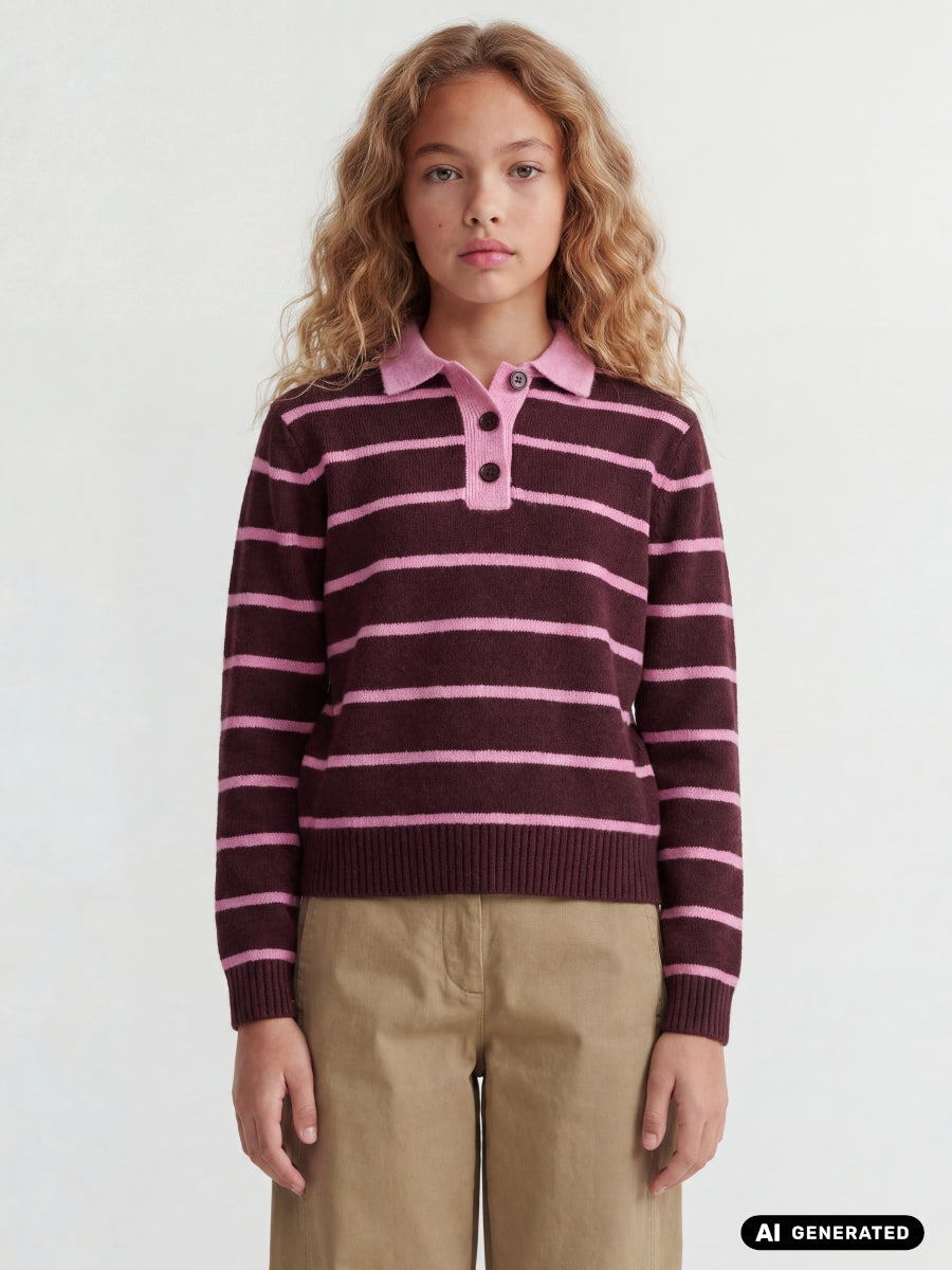JJXX Mädchen Strickpolo JXRUBY 12307173