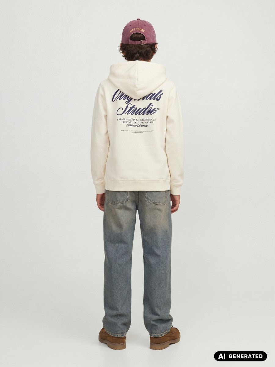 Jack & Jones Jungen Hoodie JWHNORREBRO TYPO BACK 12297737
