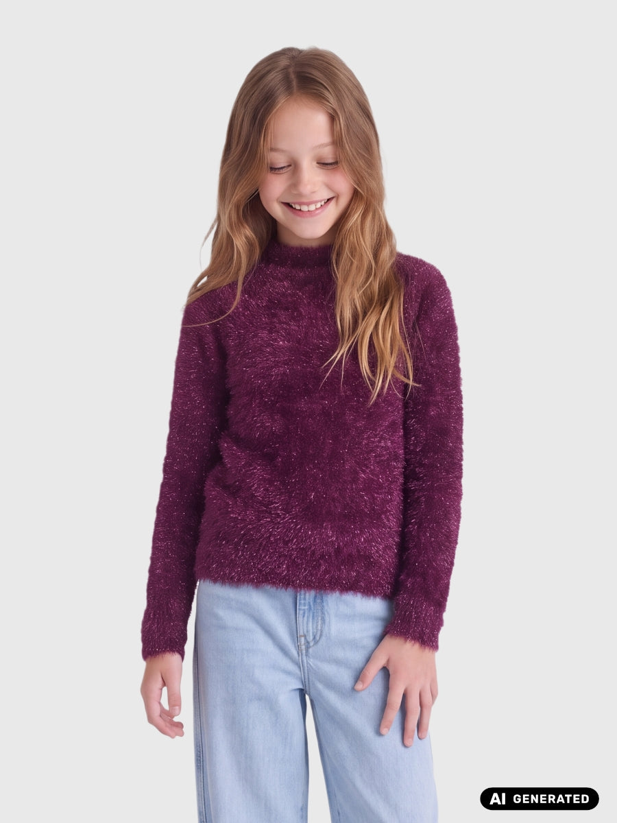 KIDS ONLY Mädchen Strickpulli  KOGPIUMO GLITTER 15360203