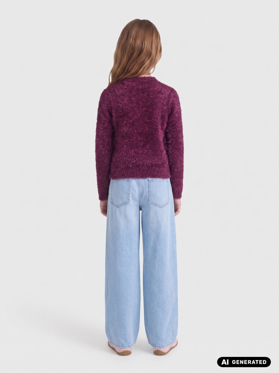 KIDS ONLY Mädchen Strickpulli  KOGPIUMO GLITTER 15360203