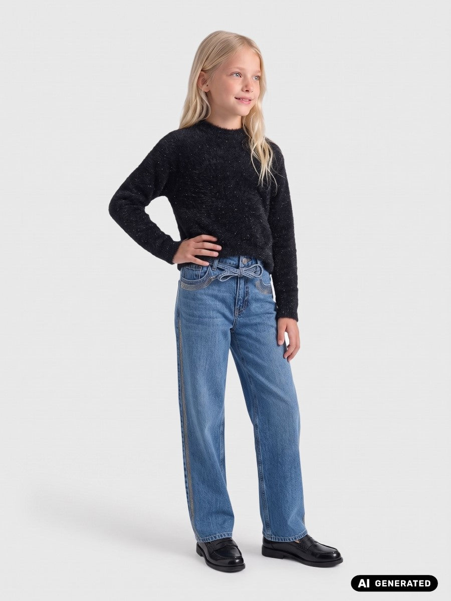 KIDS ONLY Mädchen Strickpulli  KOGPIUMO GLITTER 15360203