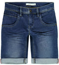 Jungen Jeansshorts kurze Jeans Shorts Blau slim weich schlank edel top